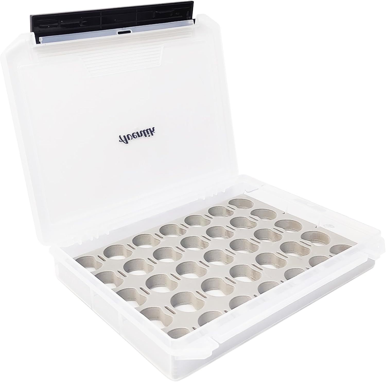 Aventik Fly Tyers Spool/Stash Box Essential Gear for Anglers Compact L 9.6'' X W 7.3''X H 1.6''