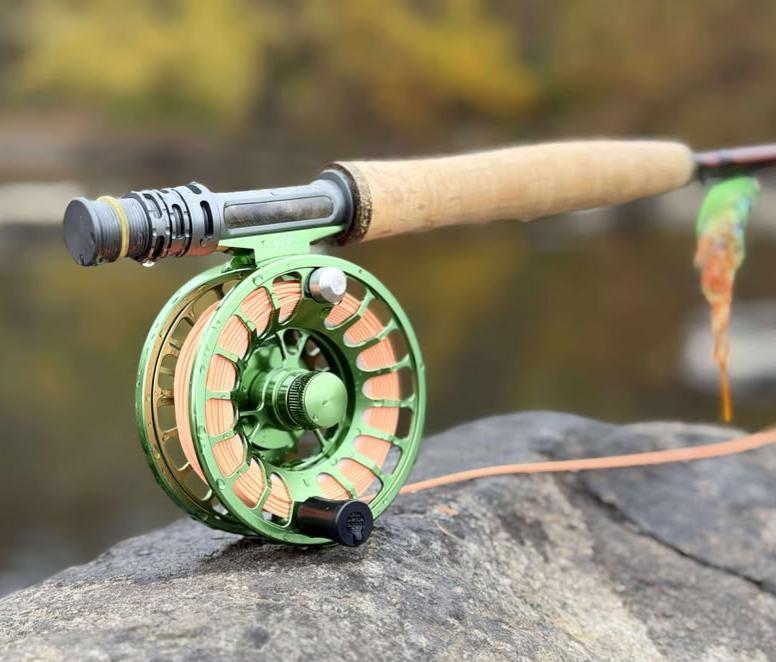 Aventik Neo Series Fly Fishing Reel, Trout Nymph Salmon Switch Fishing Reel