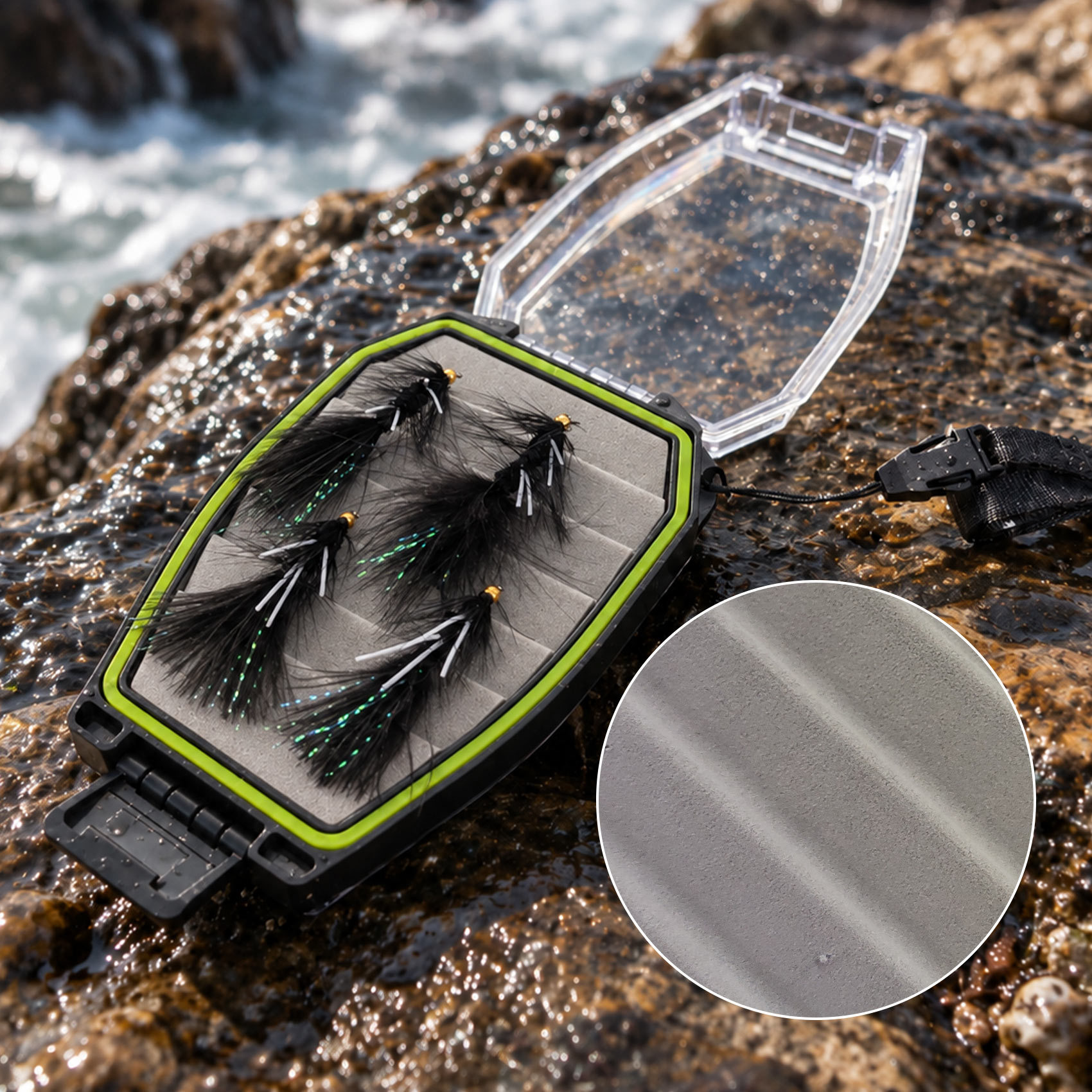 Aventik Trout Flies Set, 24PCS Nymph Dry Fly Streamer Collection for Trout Bass Salmon Freshwater Fishing