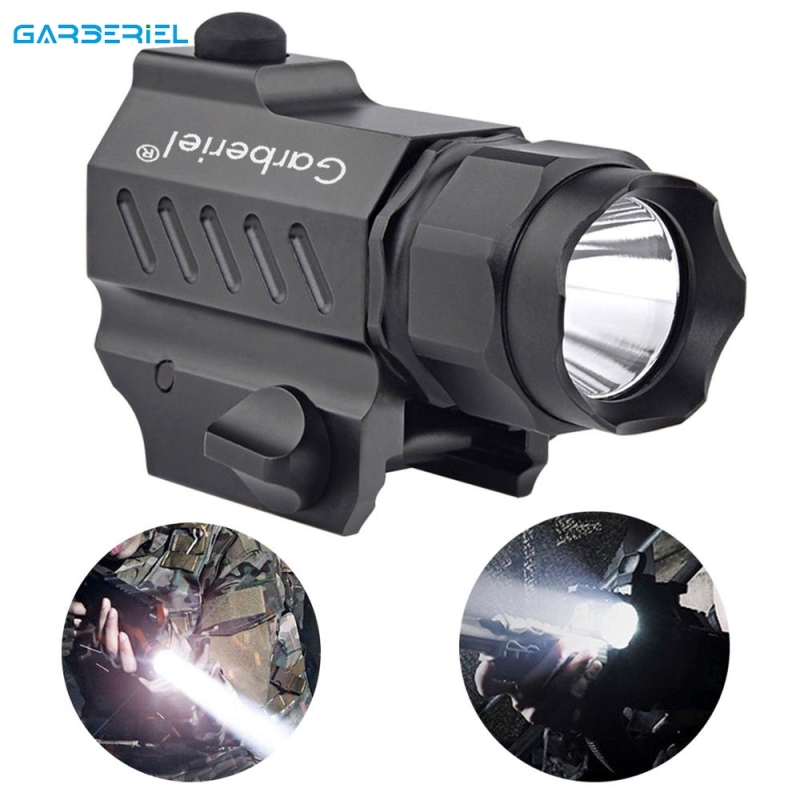 Garberiel Mounted Light 600 Lumens 2 Modes for Glock 17 19 21 22 30 43 48 etc.