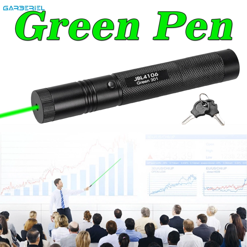 301 High Power 3 Color Red/Green/Blue Laser Pointer Pen