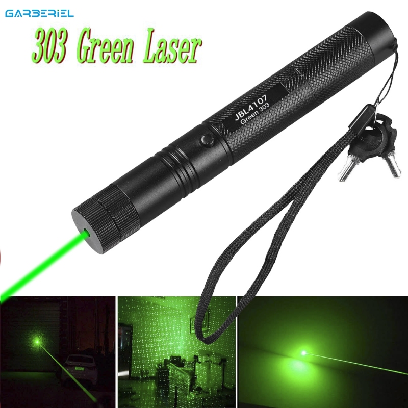 303 2-IN-1 Strong 2 Color Red/Green Laser Pointer Pen