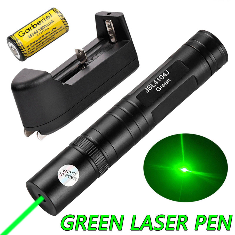 850 Green Laser Pen 532nm (GOLD HEAD) with Battery and Charger