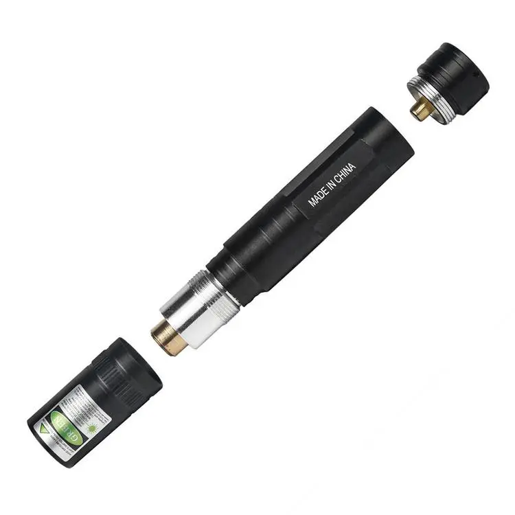 850 Green Laser Pen 532nm (GOLD HEAD) with Battery and Charger