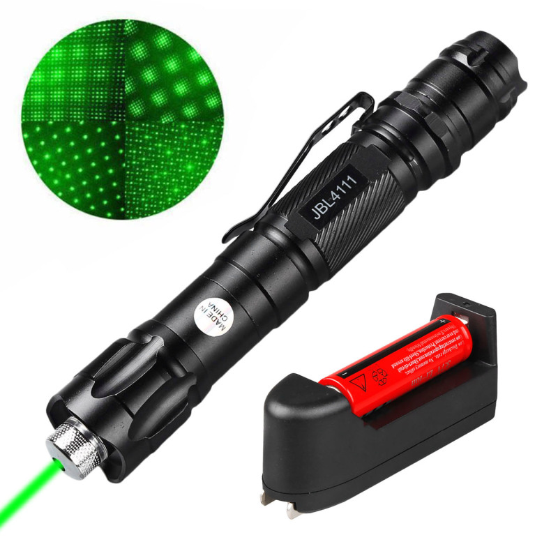 532nm JBL4111 Green Laser Pointer pen + Battery + Charger