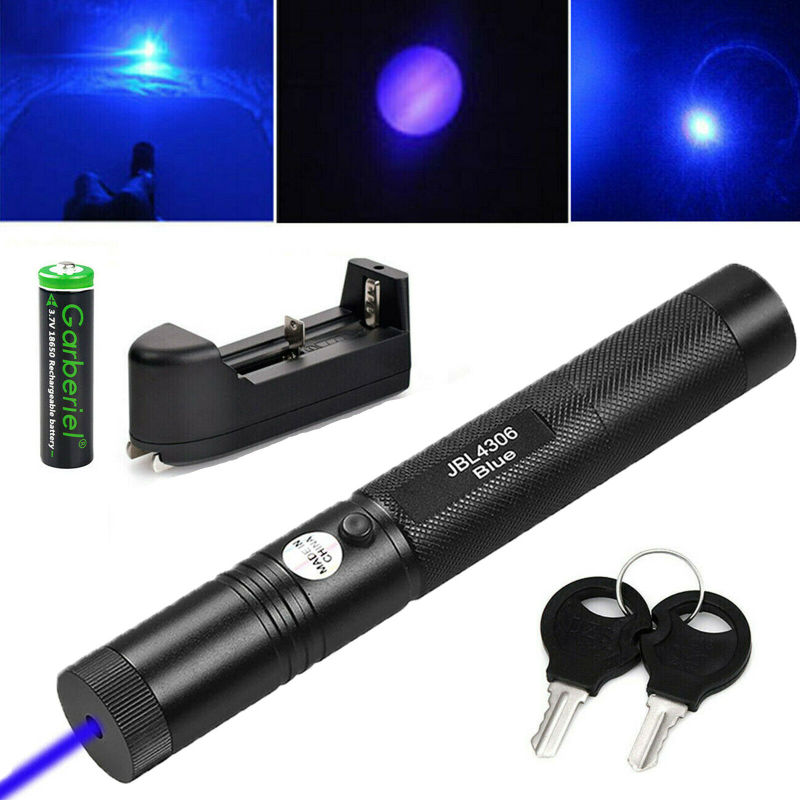 301 High Power 3 Color Red/Green/Blue Laser Pointer Pen