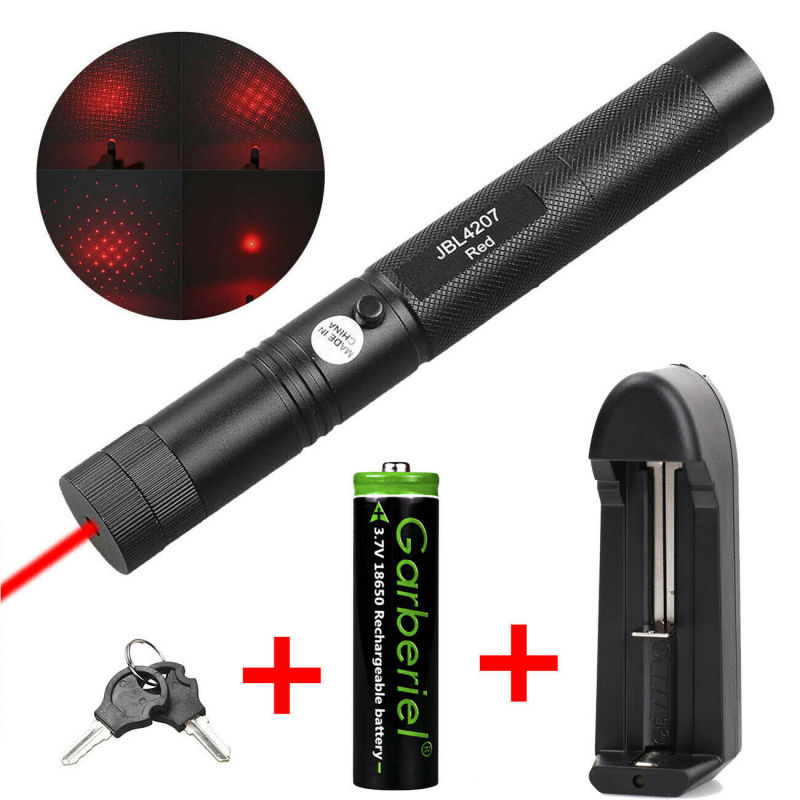 303 2-IN-1 Strong 2 Color Red/Green Laser Pointer Pen