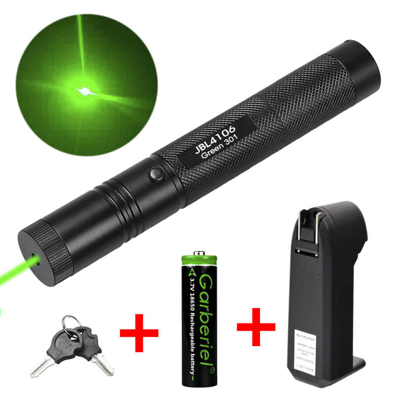 301 High Power 3 Color Red/Green/Blue Laser Pointer Pen