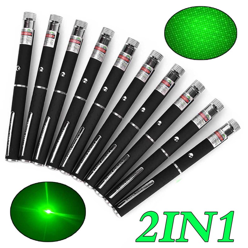 3 Color 1mw Red/Green/Blue Laser Pointer Pen Visible Light Teaching Pen