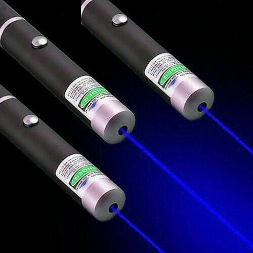 3 Color 1mw Red/Green/Blue Laser Pointer Pen Visible Light Teaching Pen