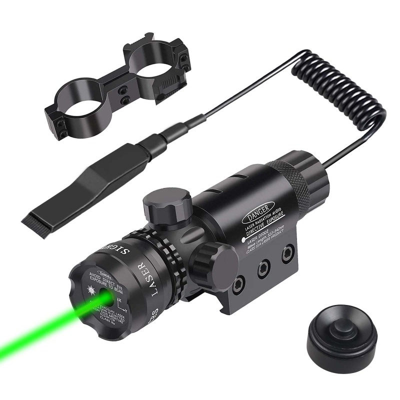 Green Dot Flashlight Adjusted Sight