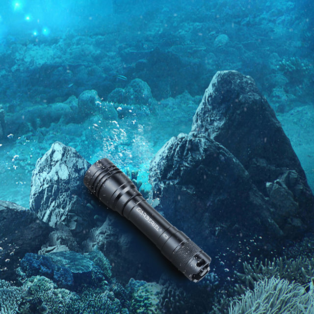 Garberiel Scuba Diving Flashlight DL01 Underwater 230ft