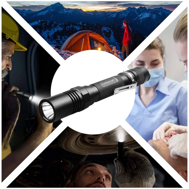 Garberiel XP-G2 Pen Light 50-420LM Durable, Pocket Size with Light Weight