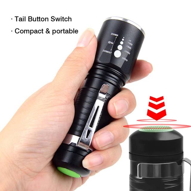 Garberiel T6 Daily Flashlight Mini Size G1201 800LM Brightness