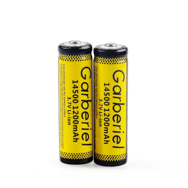 10pcs Garberiel Rechargeable 14500 AA Battery