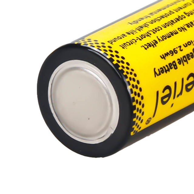 10 PCS Garberiel Rechargeable 16340 CR123A Battery 3.7V (Yellow)