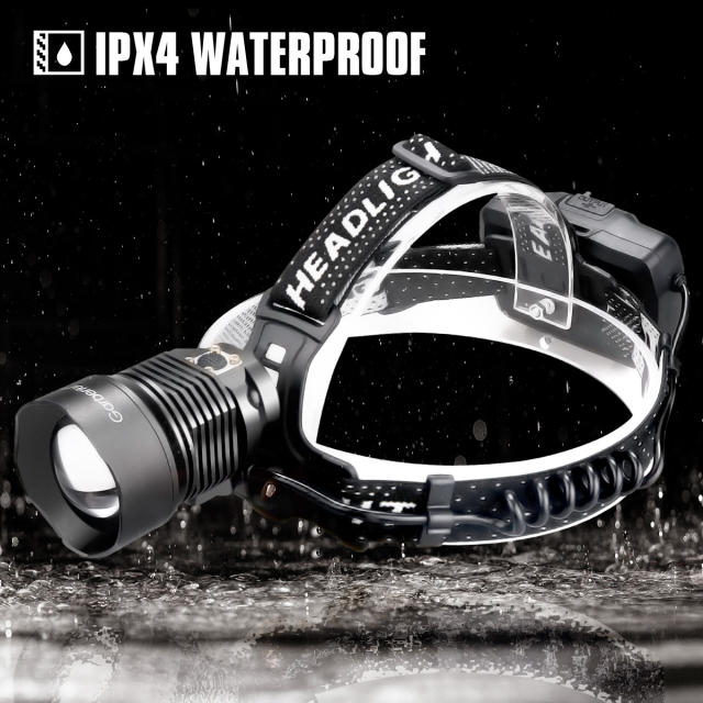 Garberiel LED Headlamp XHP90 Super Bright 6000 Lumens