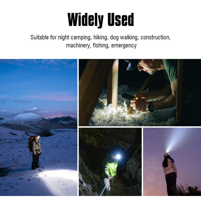 Garberiel 5500 High Lumens XHP90 Rechargeable Headlamp