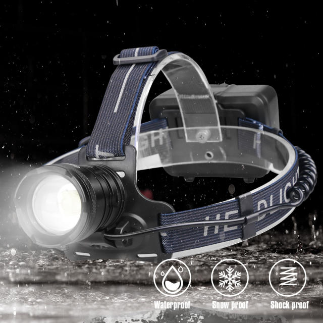 Garberiel XHP70 LED Headlamp 3 Modes USB Rechargeable