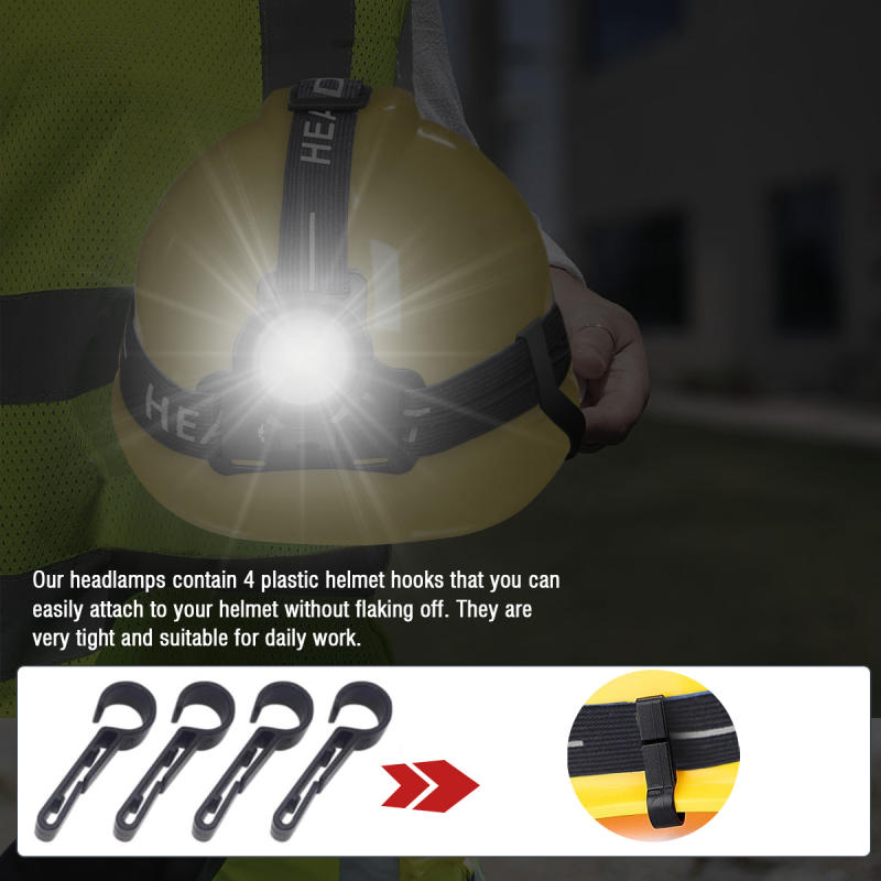 Garberiel XHP70 LED Headlamp 3 Modes USB Rechargeable