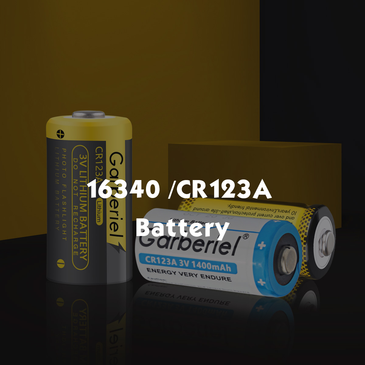 16340 CR123A Battery