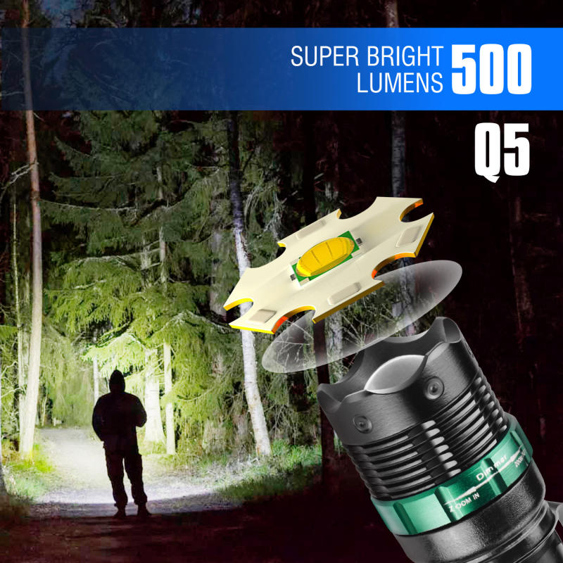 Garberiel Q5 Tactical Mini Flashlight 1110