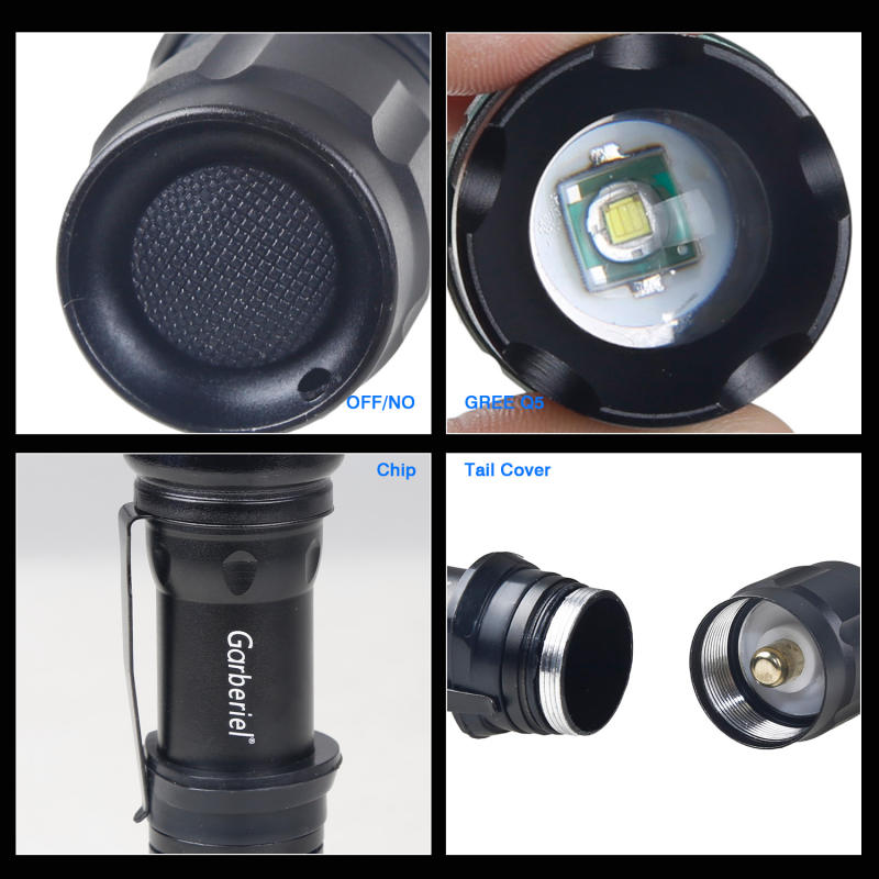 Garberiel Q5 Tactical Mini Flashlight 1110