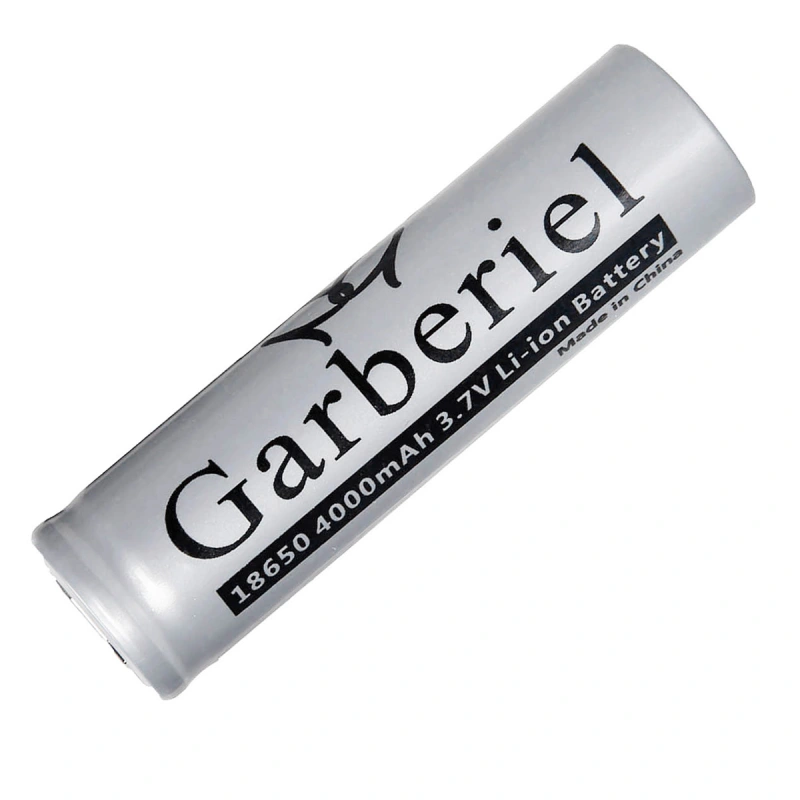 Garberiel Flat Top 4000mAh 18650 Battery Rechargeable 3.7V Lithium 1 PC