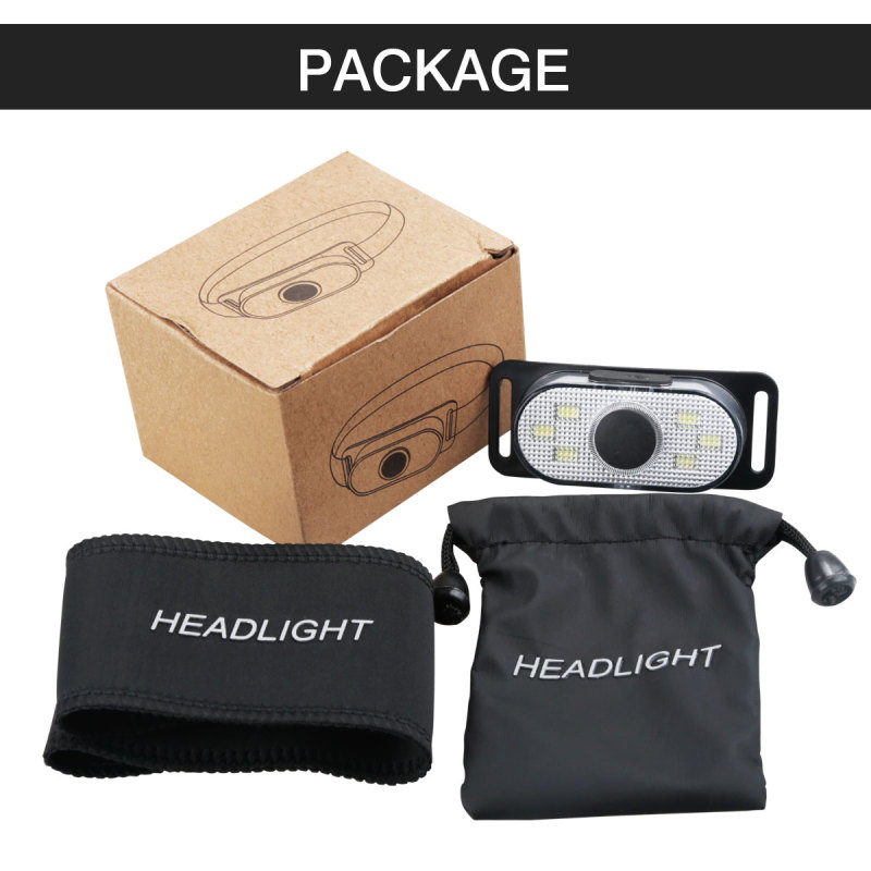 Garberiel Best Trail Running Headlamp Rechargeable 4 Modes Waterproof Headlmap