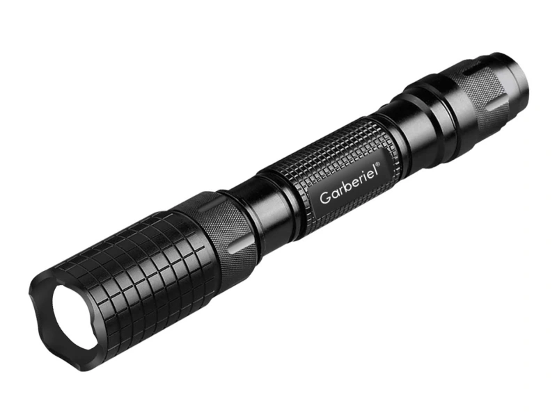 Garberiel LED Flashlight Tactical with Durable Body, T6 Bulb