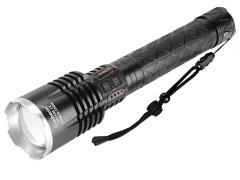 XHP120 LED High Lumens Flashlight 5 Modes with 3000mAh Rechargeable Battery