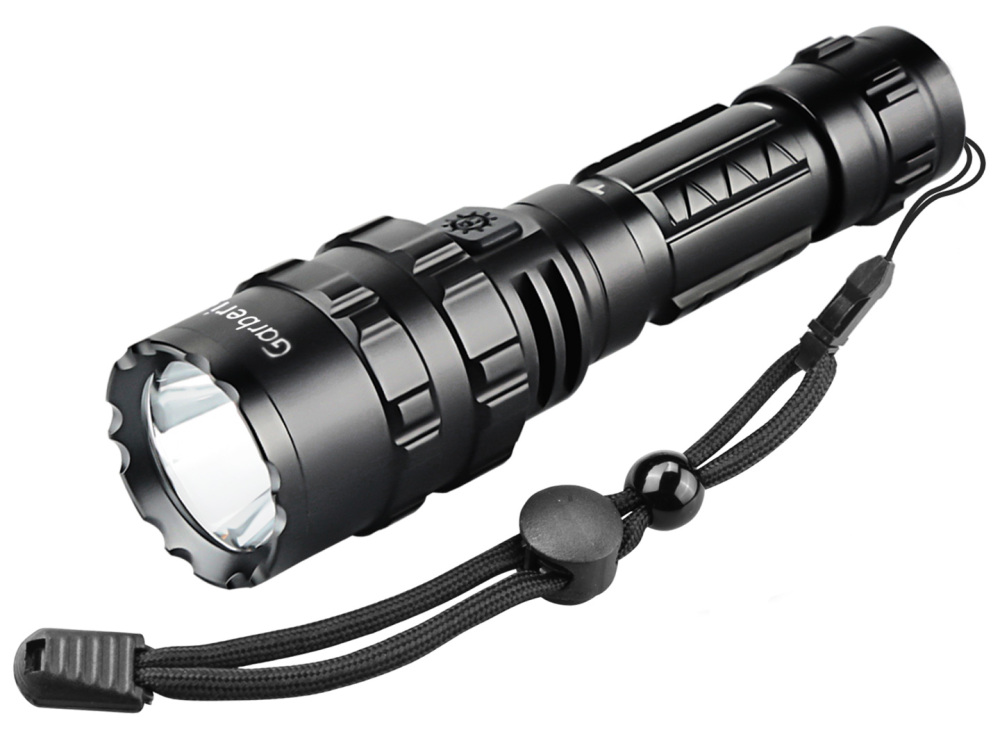 Garberiel X11 Flashlight 5 Modes IPX4 Waterproof  with 18650 Rechargeable Battery