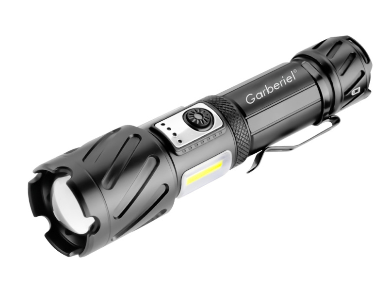Garberiel XHP99 Magnetic Flashlight Rechargeable with COB Side Light