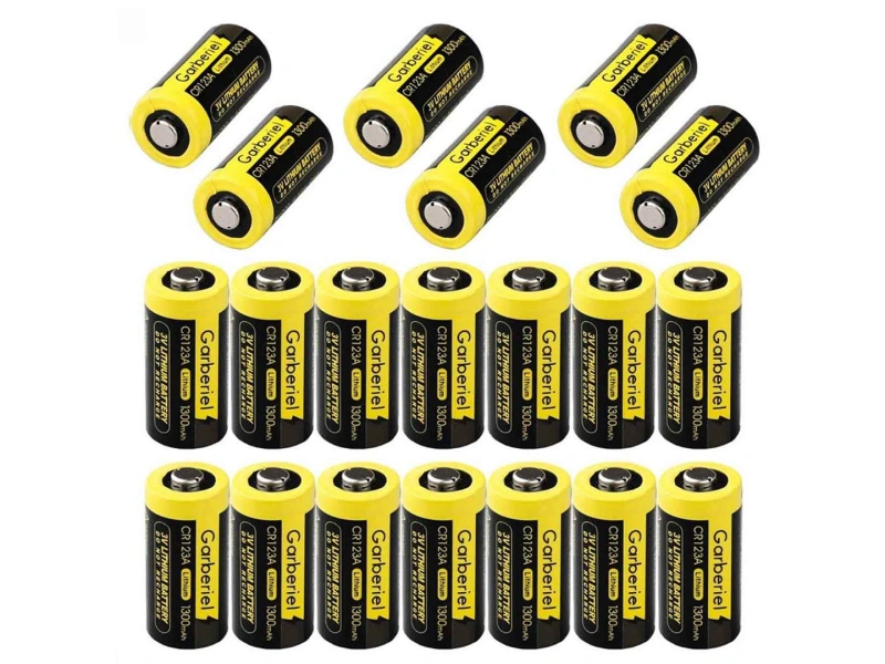 20pcs Garberiel 123A CR123A Battery