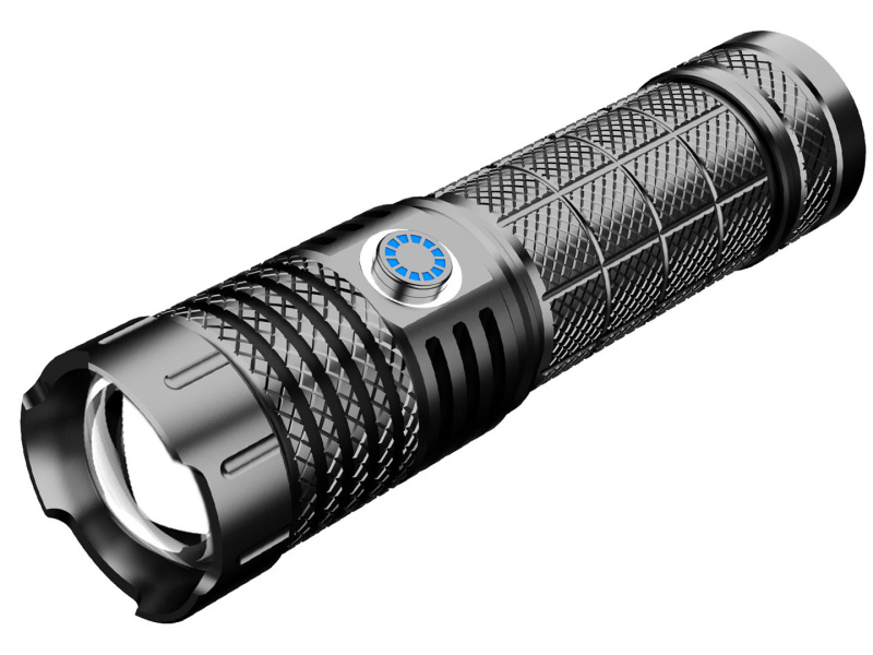 Garberiel 20W High Lumens LED Flashlight Adjustable Focus 5 Modes