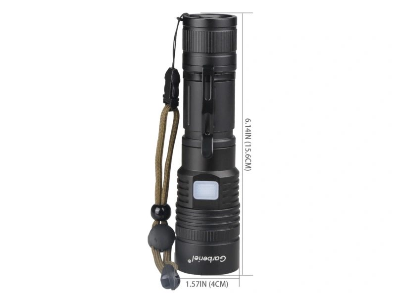 XHP50 LED 5000 Lumens Flashlight with 5 Modes and Battery Rechargeable