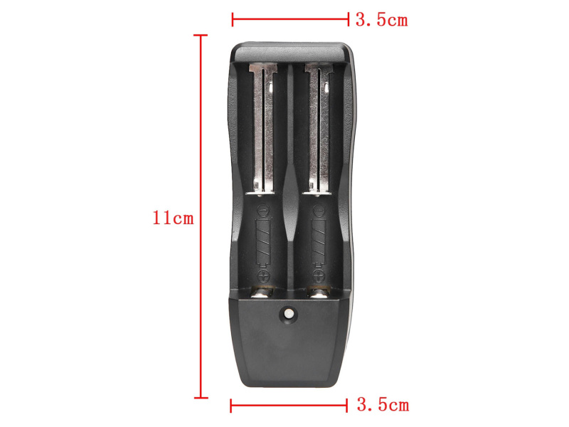 Dual Lithium Battery Charger – 4.2V Li-ion Charging – Rapidly Charges Batteries