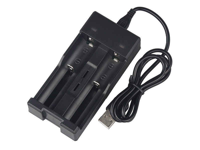 Dual Lithium Battery Charger – 4.2V Li-ion Charging – Rapidly Charges Batteries