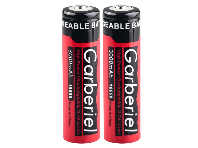 Garberiel 3.7V 3000mAh 18650 Rechargeable Li-ion Battery 1PC