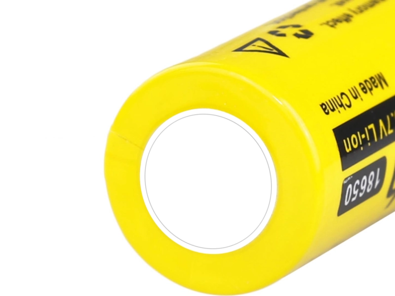 Garberiel High Power 2000mAh 100% Effective Power 3.7V Rechargeable 18650 Battery (Yellow) 1 Piece