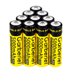 5000mAh 3.7V Rechargeable 18650 Battery(Yellow)