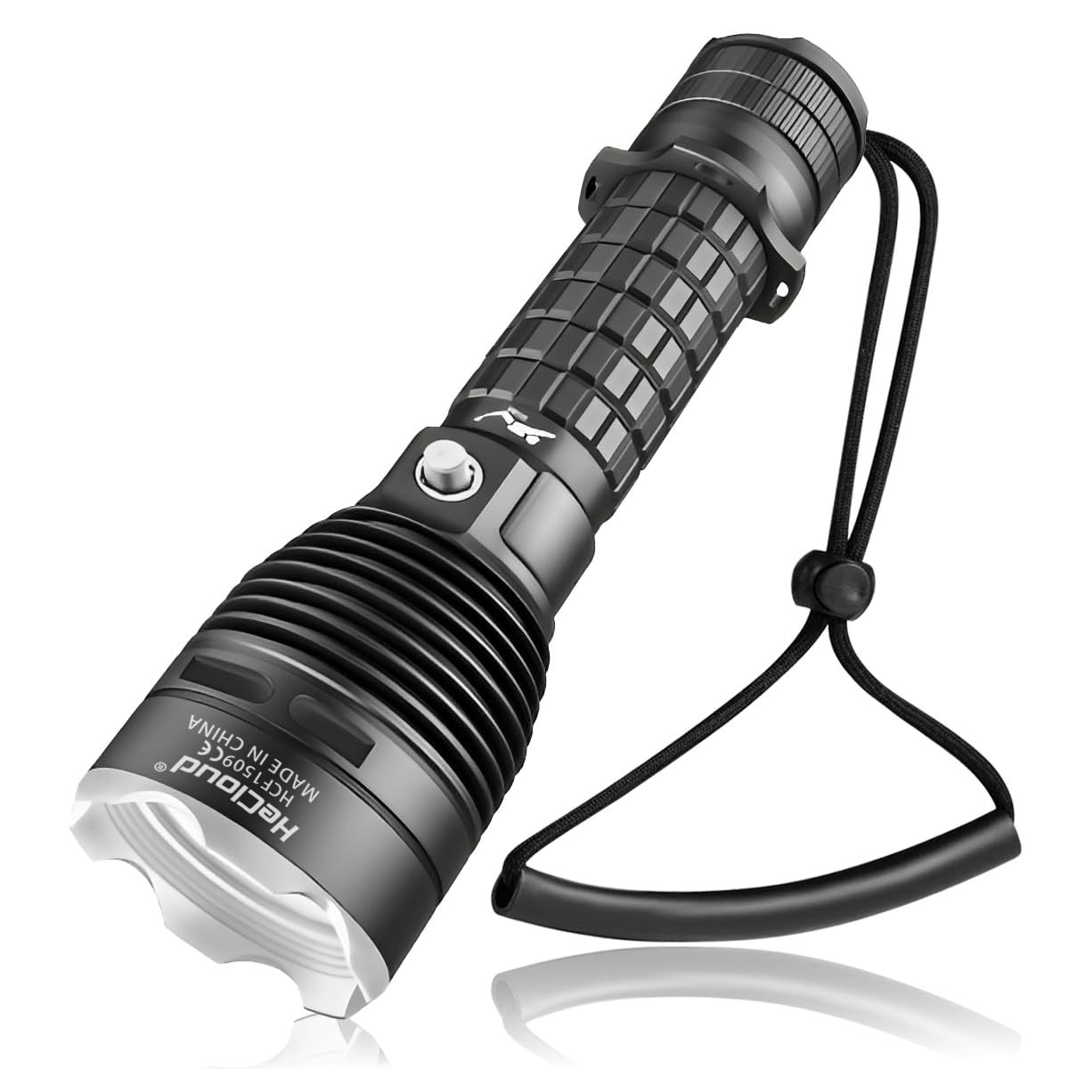 Hecloud Underwater 80ft Scuba Diving Flashlight Waterproof Flashlight 3 Modes