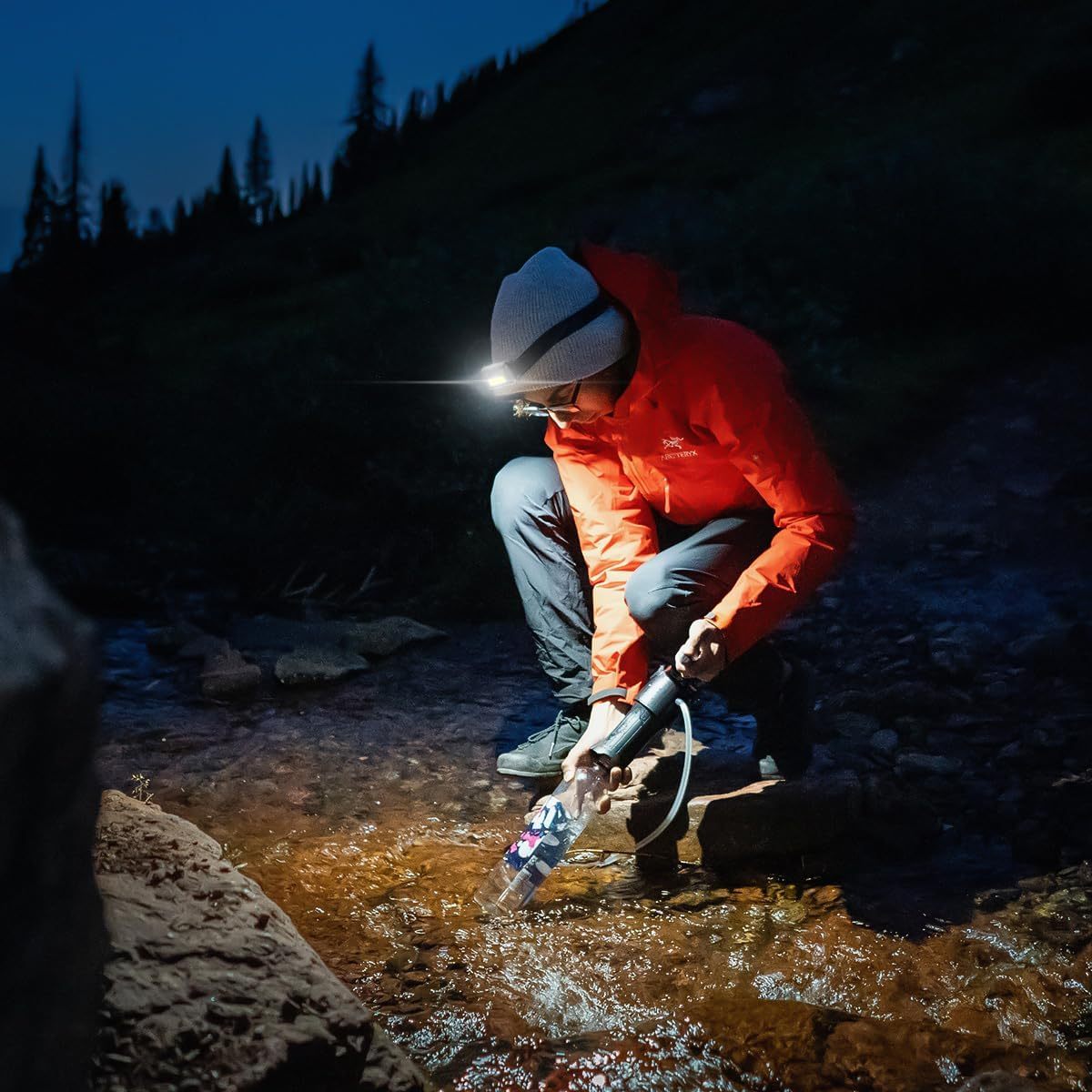 3-Pack Rechargeable LED Head Torch – Hands-Free Mini Headlamp with 3 Lighting Modes for Running Dog Walking Climbing Cycling