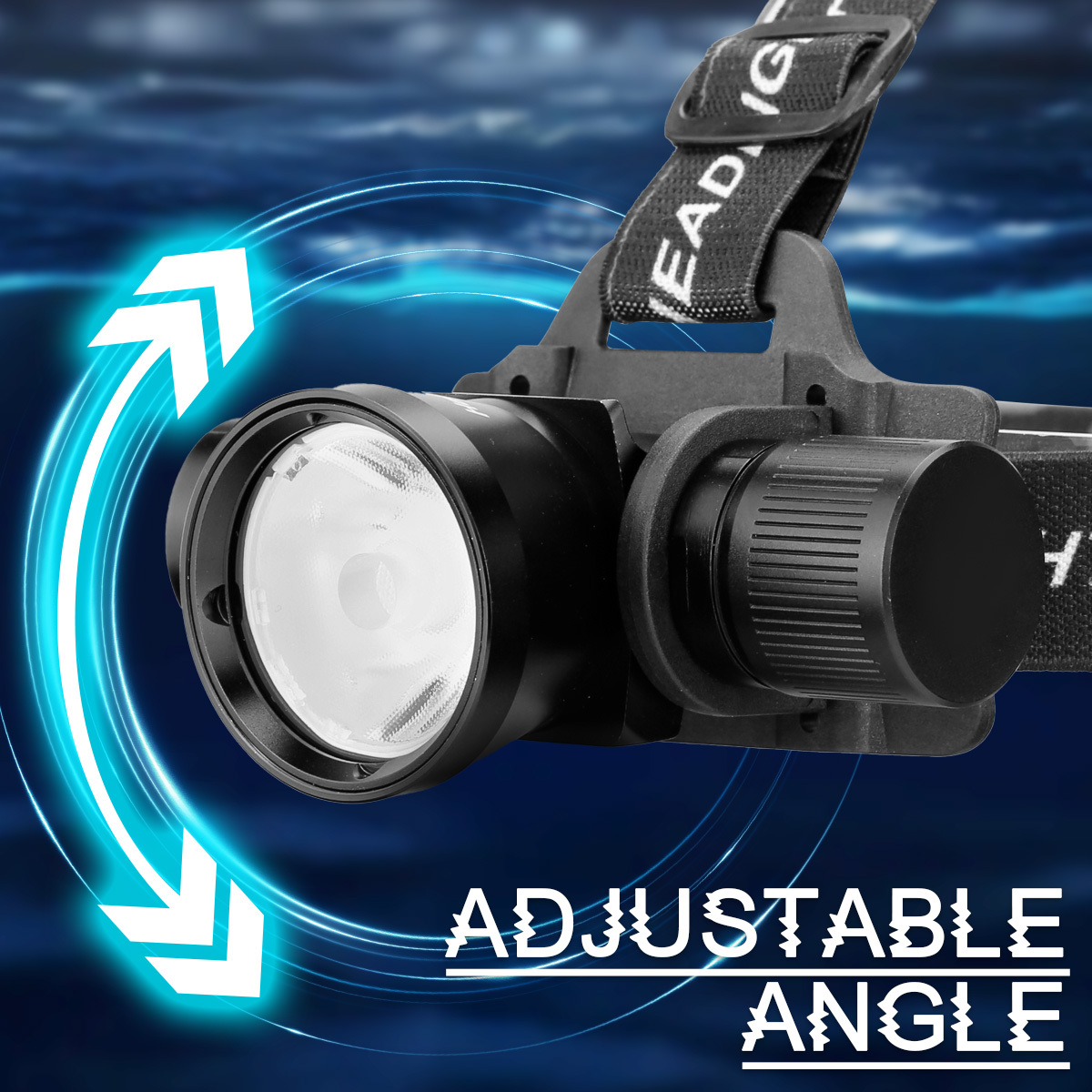 HeCloud HCH8307 Diving Headlamp Reliable Illumination for Deep-Sea Exploration