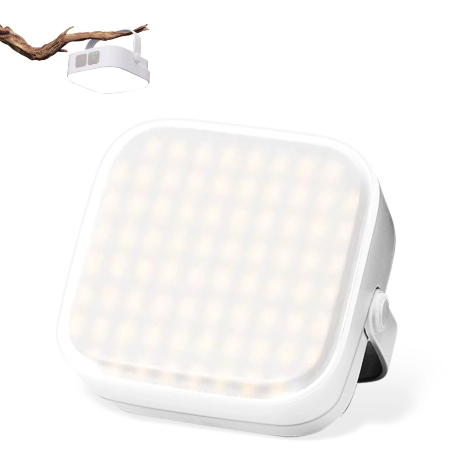 BUOAZR Camping Lantern, 3600mAh USB Rechargeable Camping Lantern, 6 LED
