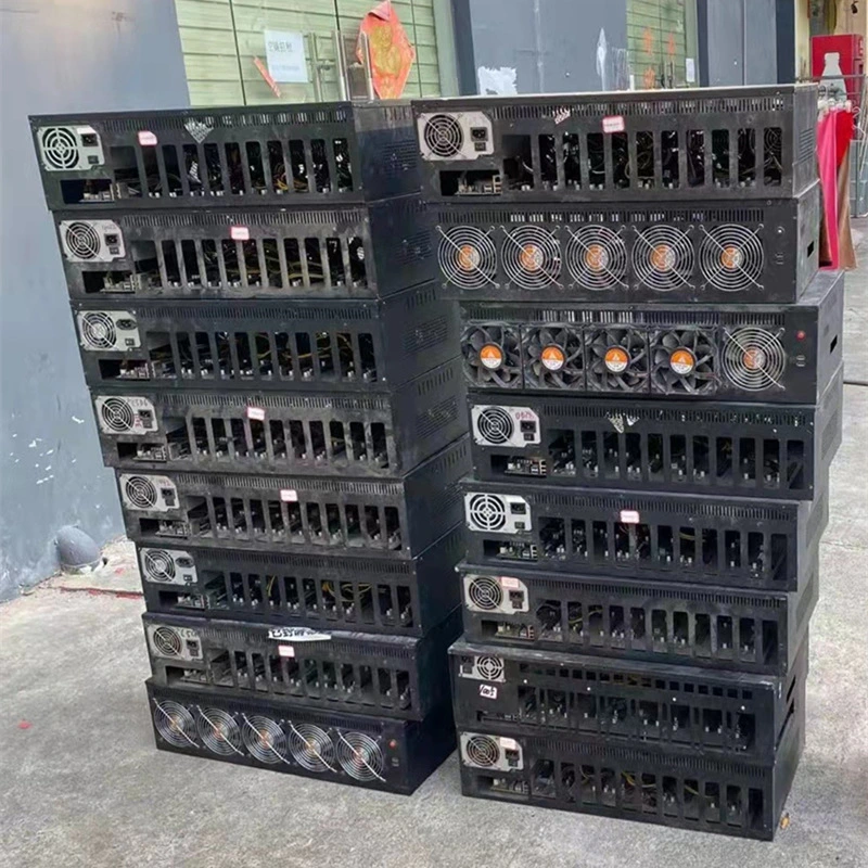 Used 8 card GPU chassis / 16pcs