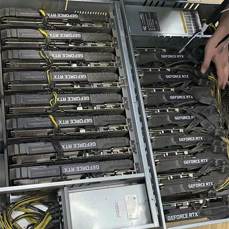 Used 3070 GPU miner 8 card machine / 12units
