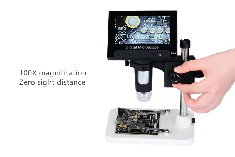 Electronic magnifier 100X