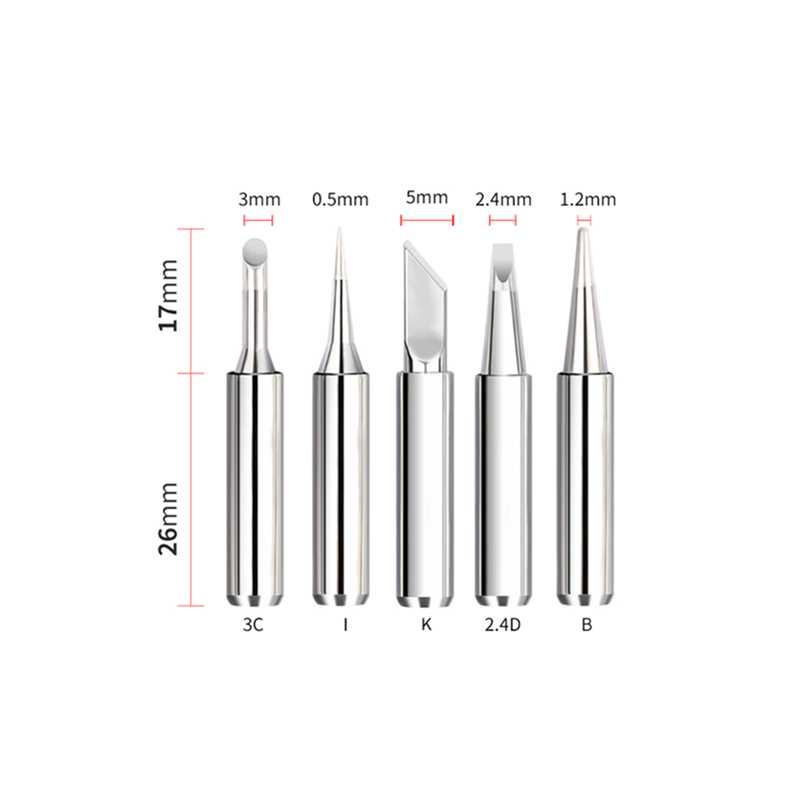 936 Copper soldering iron tip 5pcs