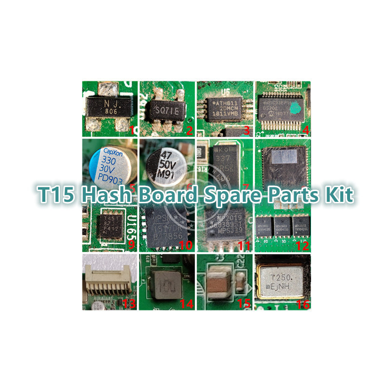 Antminer T15 Hash Board Spare Parts Kit